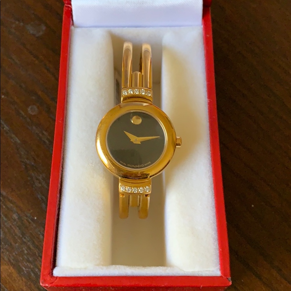 Women’s MOVADO Harmony Swiss Sapphire Watch
